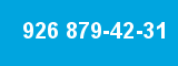 926 879-42-31 926 879-42-31
